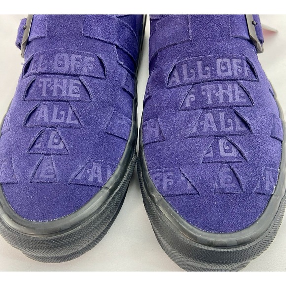 Vans Vault x Taka Hayashi Mens 9 Women's 10.5 Purple TH Style 47‎ Huarache Suede - Picture 2 of 10